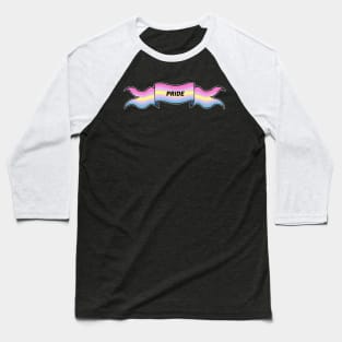 aporagender pride banner Baseball T-Shirt